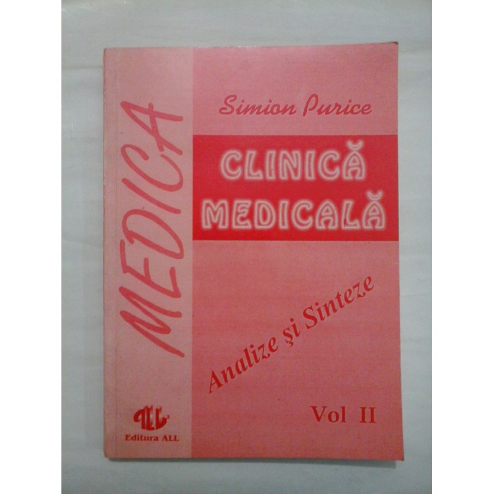 CLINICA MEDICALA VOL II - SIMION PURICE